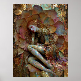 - FD2 Drömskt Förtrollande Fantasy Mus Iridescent Poster