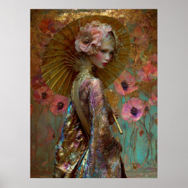 - FD2 Förtrollande Fantasy Drömmig Muse Iridescent Poster