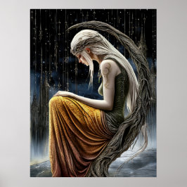 - FD2 Mystical Moon Keeper Celestial Goddess 9 Poster