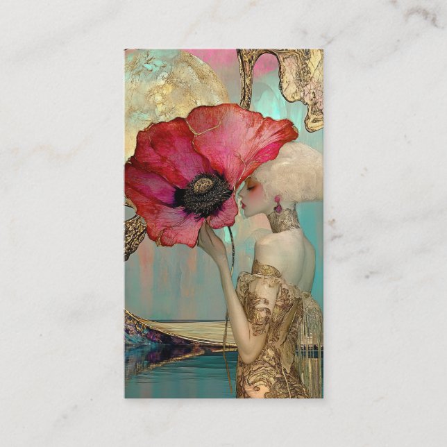 *~* *~* FD2 Nouveau Fantasy Ethereal Dreamlike 18 Visitkort (Framsida)