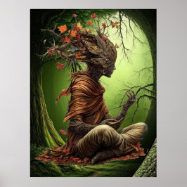 *~* FD3 28 Enchanting WOMAN Earth l Keeper Poster