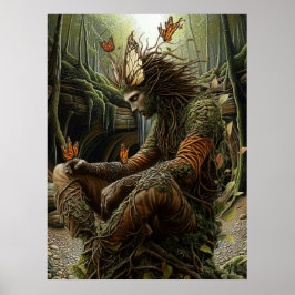*~* FD3 Cosmic Earth Keeper Guardian Mystical 23 Poster