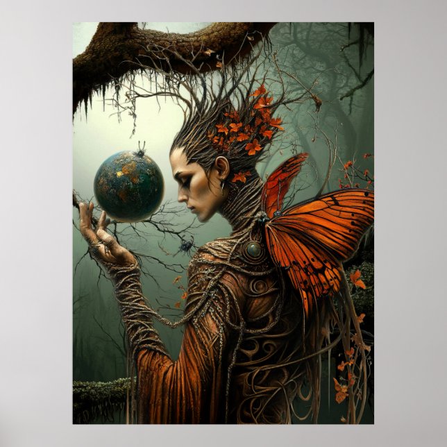 *~* FD3 Earth Keeper NATURE Guardian 4 Poster (Framsidan)