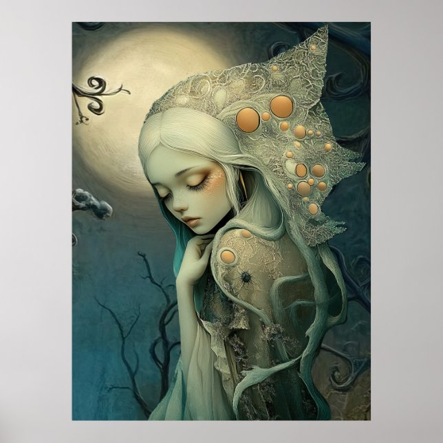 *~* FD3 Enchanting Nymph Spirit Fantasy 19 Poster (Framsidan)