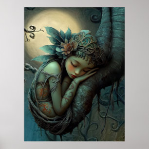 *~* FD3 Enchanting Nymph Spirit Fantasy 28 Poster