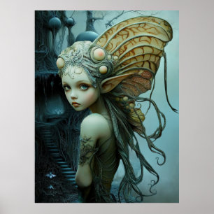 *~* FD3 Magic Forest Nymph Fantasy 6 Poster