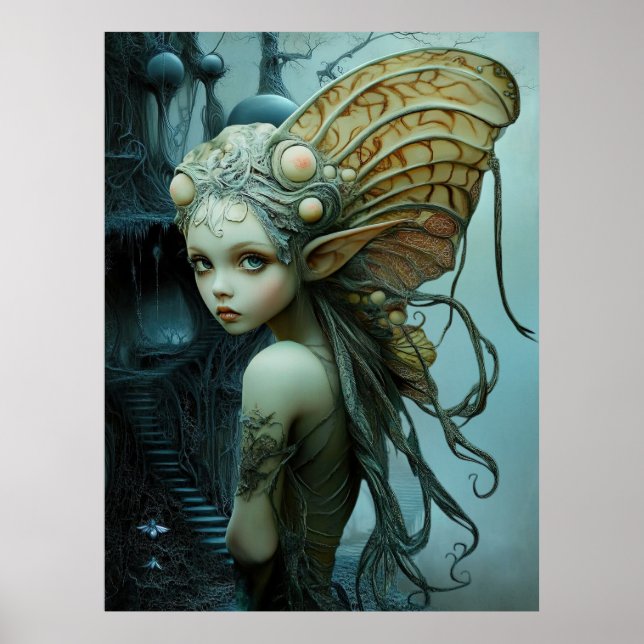 *~* FD3 Magic Forest Nymph Fantasy 6 Poster (Framsidan)