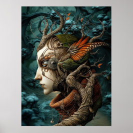 *~* FD3 NATURE PLANET Guardian Earth Keeper 8 Poster