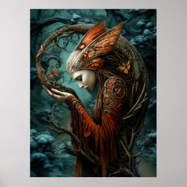 *~* FD3 NATURE WOMAN Guardian Earth Keeper 6 Poster