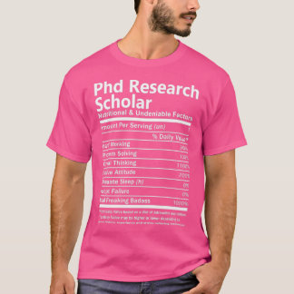 Fd-forskningsstudier är näringsrik och obestridlig t shirt