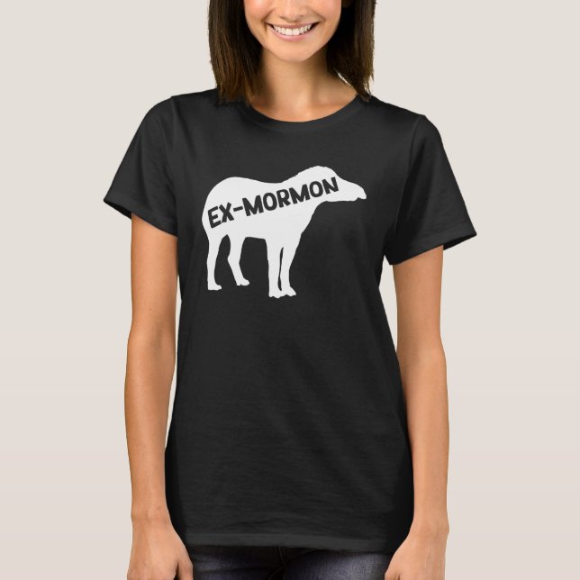 Fd Mormon Tapir Häst LDS Fd-mormon T Shirt (Framsida)