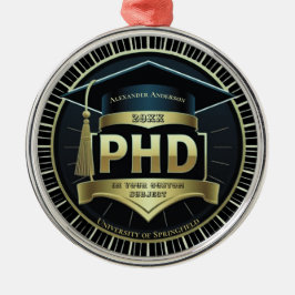 Fd-studenten-doktorsmedalj Julgransprydnad Metall