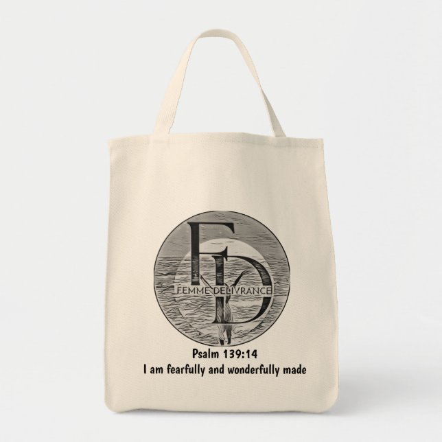 FD Tote Bag Tygkasse (Framsidan)