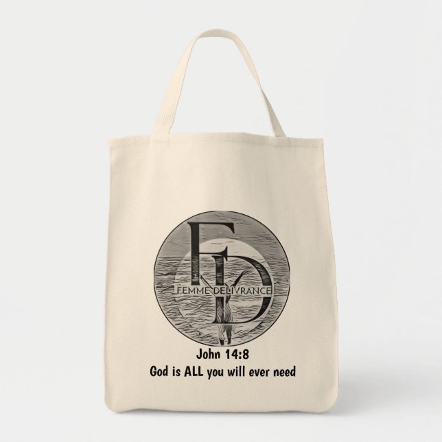 FD Tote Bag Tygkasse (Framsidan)