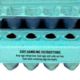 FDA-godkänt ägg frimärke | Säker hanteringsägg Stämpel