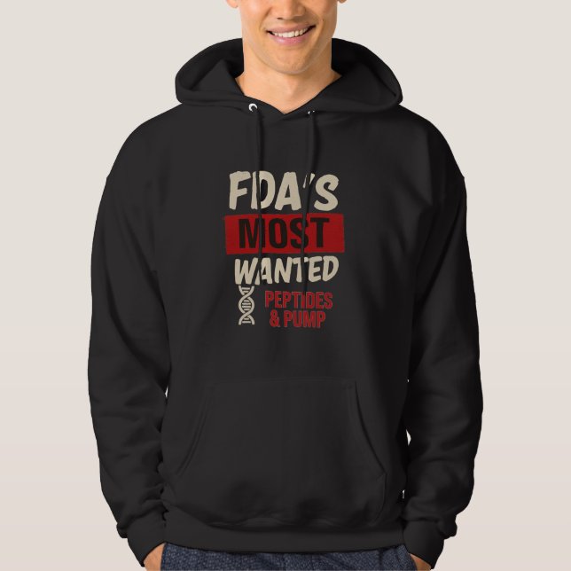 FDA Most wanted Hoodie (Framsida)