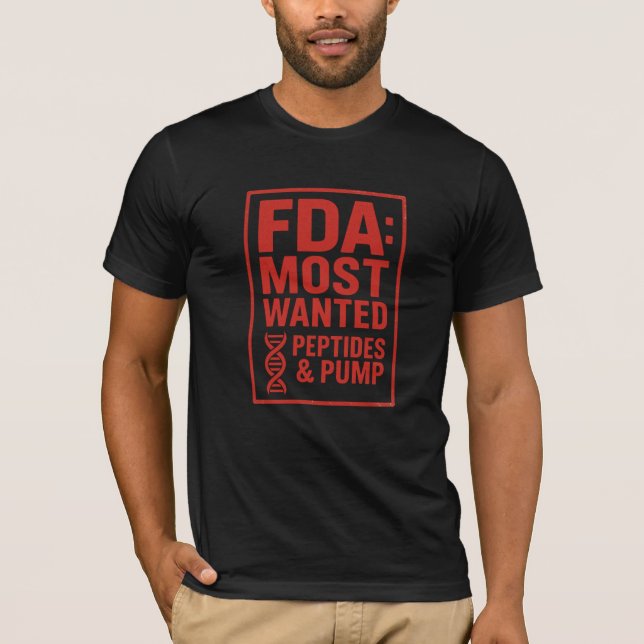 FDA Wanted 2 T Shirt (Framsida)