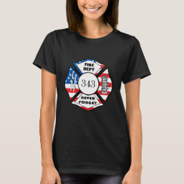 FDNY Brandkår New York T Shirt
