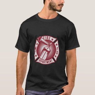 FDNY Vintage Stil Fire T Shirt