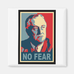 FDR ingen rädsla Magnet