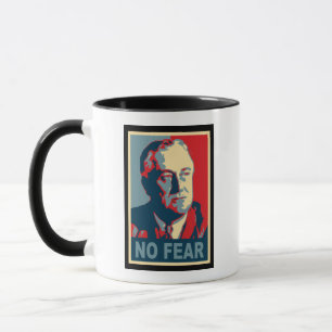 FDR ingen rädsla Mugg