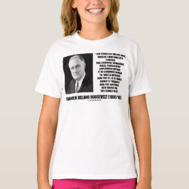Fdr-landbehov sätta en klocka på ihärdig t-shirt
