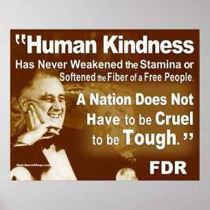 FDR mänskligt kunnande Poster