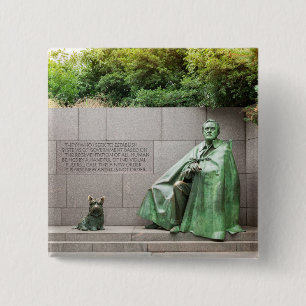Fdr-minnesmärke i Washington DC Knapp