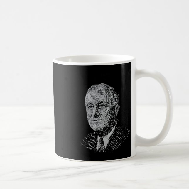 Fdr New Shirt Roosevelt New  Kaffemugg (Höger)