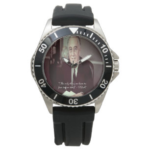 FDR & Nothing To Fear Citatklocka Armbandsur