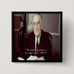 FDR och inget att frukta citat Knapp