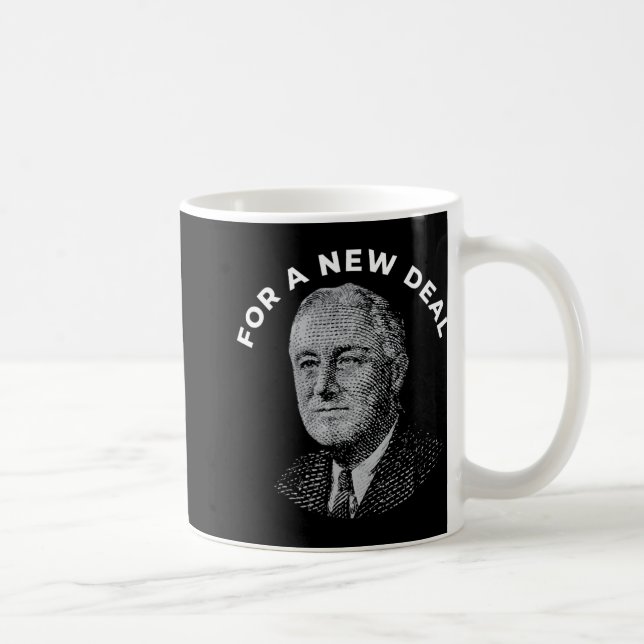 Fdr President Franklin Roosevelt New  Kaffemugg (Höger)