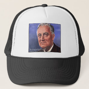 FDR (Roosevelt) "Var kortfattad" Visdomspresenter Keps