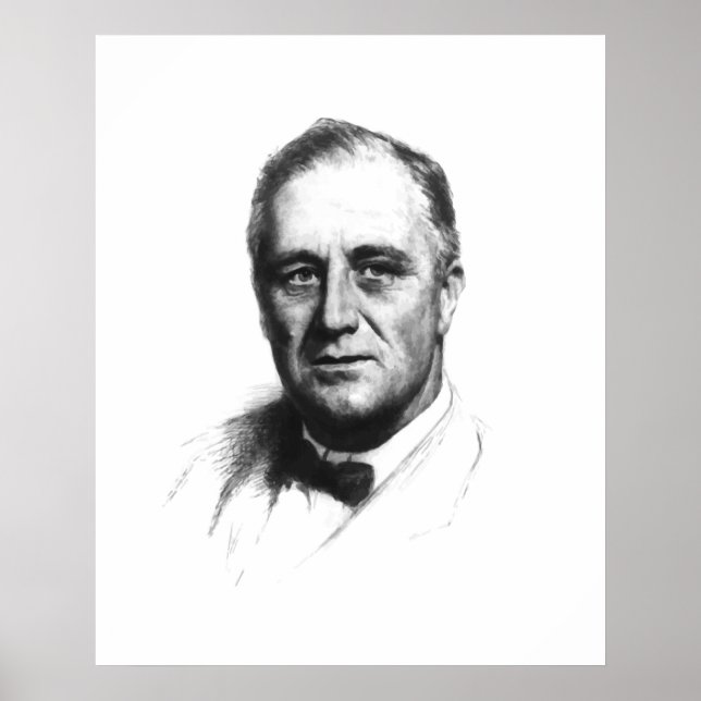 FDR-teckning Poster (Framsidan)