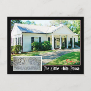 FDR's Little White House, Warm Vår, GA Vykort