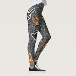 Fds Skeerie Halloweenie damasker XL (16) 53086K4 Leggings