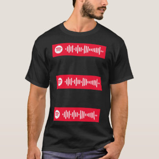 FDT av YG Spotify Code x3-etikett T Shirt