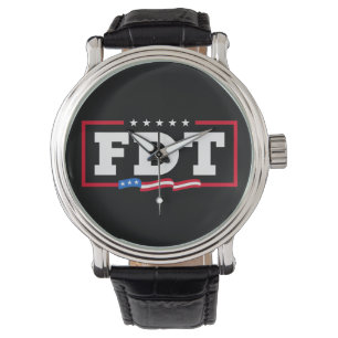 FDT-fungerande antitrumpettrumpning Armbandsur