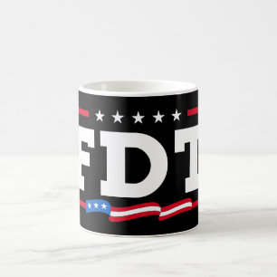 FDT-fungerande antitrumpettrumpning Kaffemugg