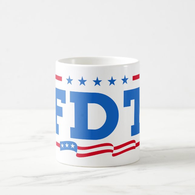 FDT-fungerande antitrumpettrumpning Kaffemugg (Center)