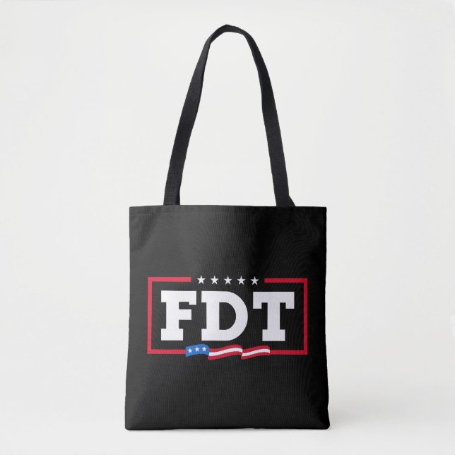 FDT-fungerande antitrumpettrumpning Tygkasse (Framsida)