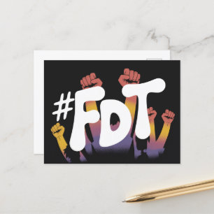 FDT Händer i Luft Vykort