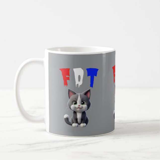 FDT LITTLE KATTUNGE PÅSTÅENDE KAFFEMUGG (Vänster)