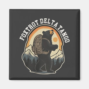 FDT Resistent Bear Foxtrot Delta Tango Magnet