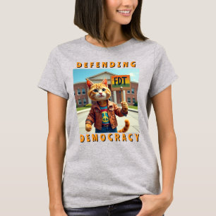 FDT som försvarar demokratin T Shirt