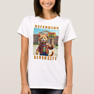 FDT som försvarar mångfalden T Shirt