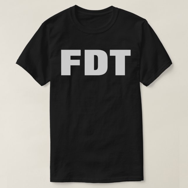 FDT T SHIRT (Design framsida)