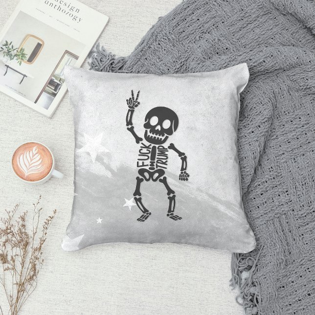 FDT Trump Funny antitrumpSkeleton Kudde (Skapare uppladdad)