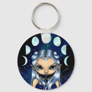 "Fe av den ändrande månen" Keychain Nyckelring