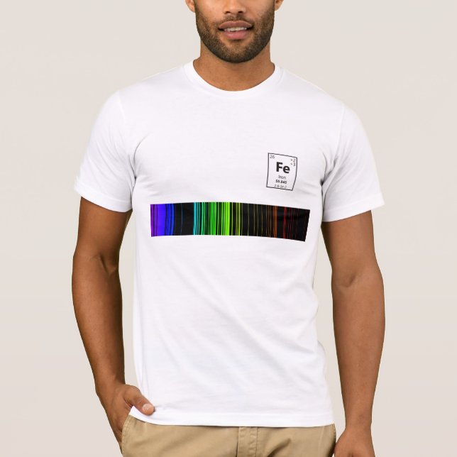 Fe för utsläppspectrum t-shirt (Framsida)